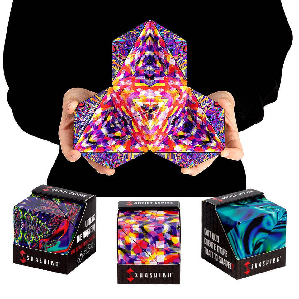 Shashibo Mystic Ocean Magnetic Puzzle Cube STEM MESH