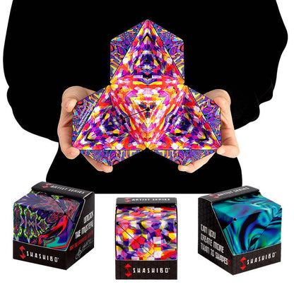 Shashibo Mystic Ocean Magnetic Puzzle Cube STEM MESH
