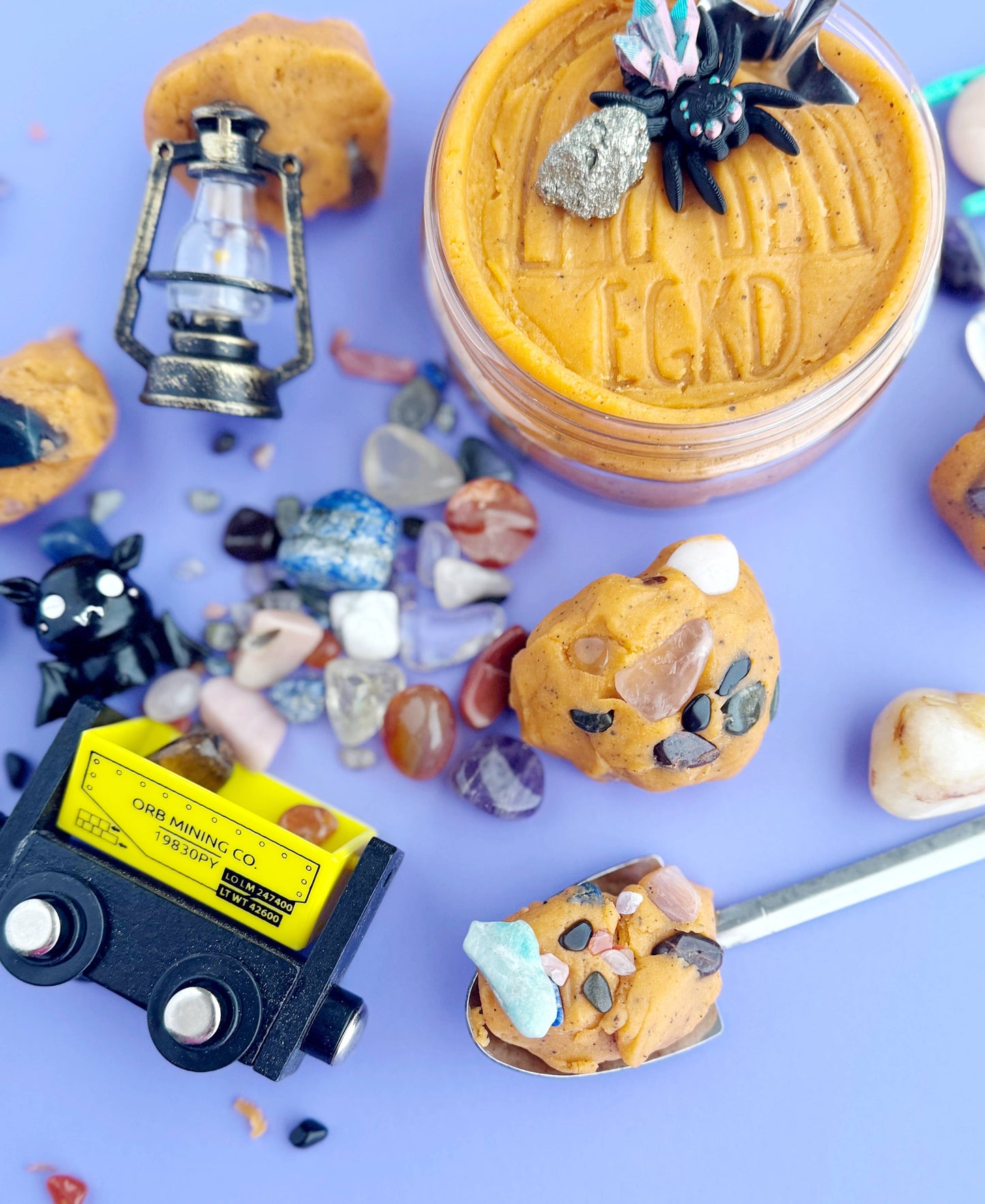 Crystal Cavern KidDough Play Kit featuring Wigglitz