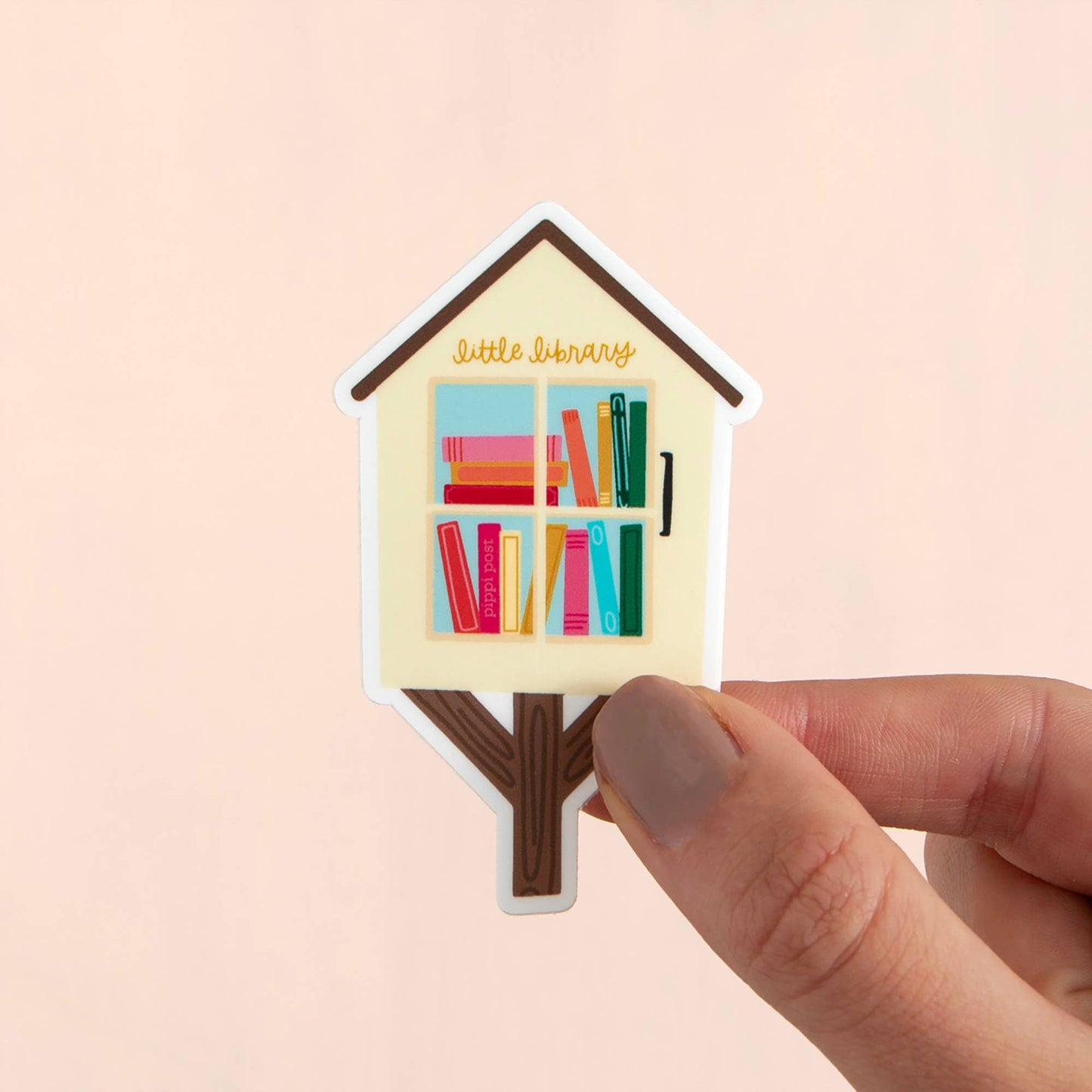 Little Library Decal Sticker