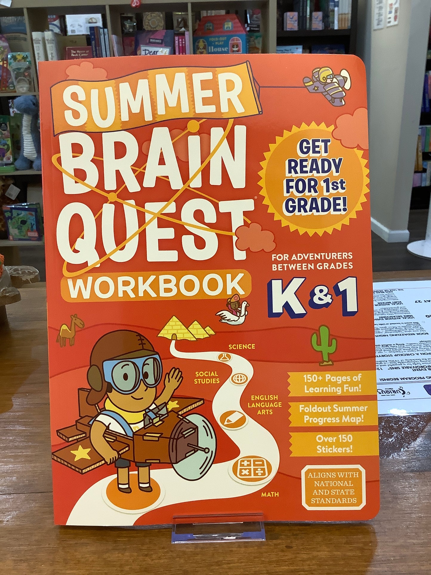 Summer Brain Quest: Between Grades K & 1