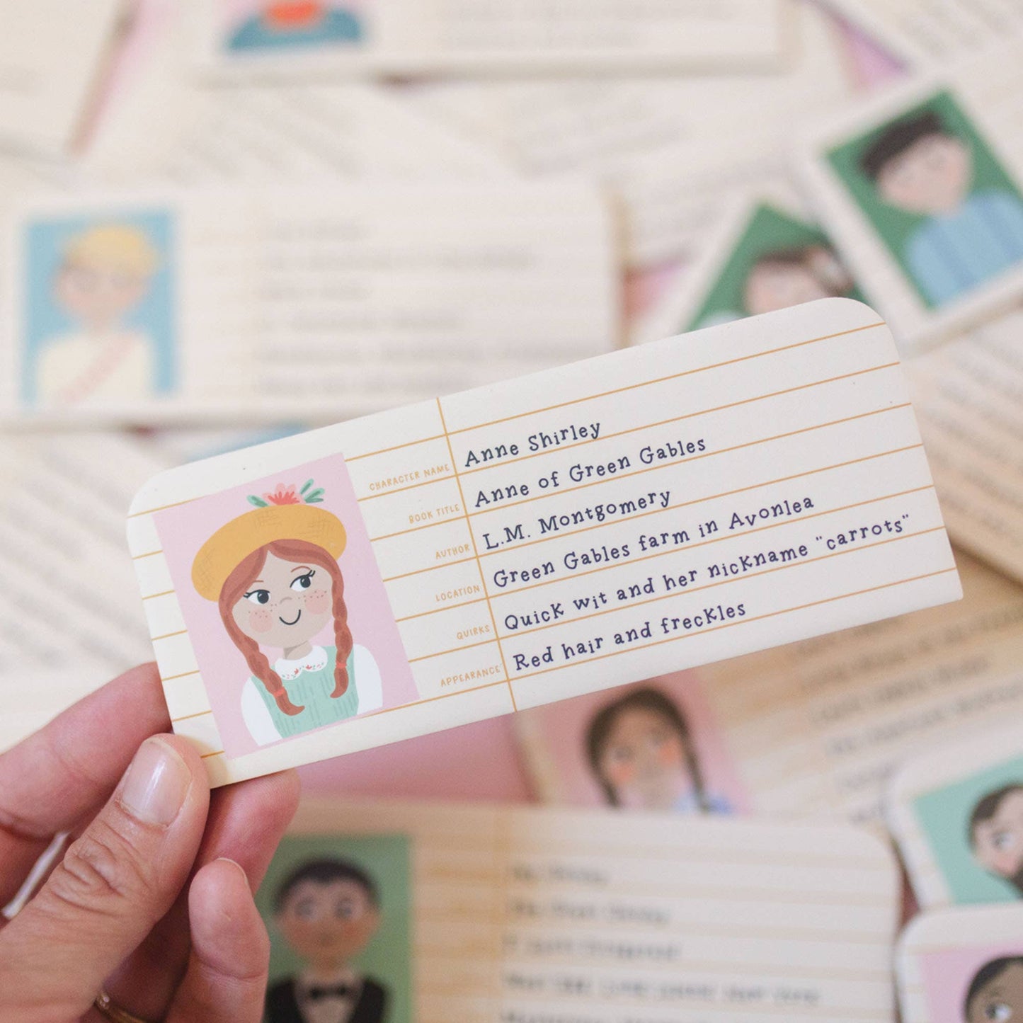 Literary Who's Who - Clues & Guessing Game