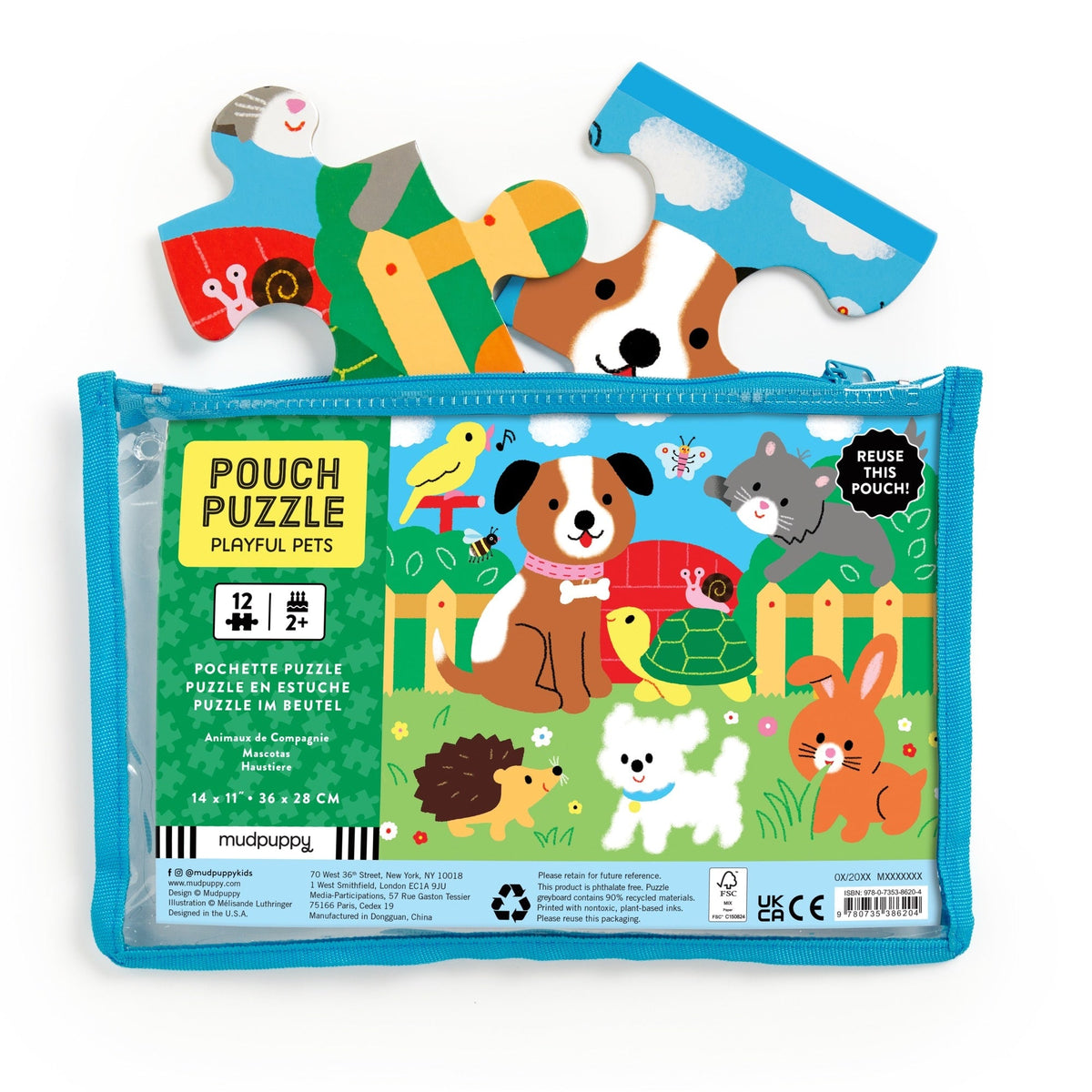 Pouch Puzzle Playful Pets