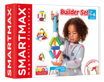 SmartMax Builder Set 20-Piece Magnetic Building Set - 1+