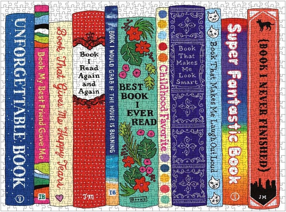 Ideal Bookshelf: Universals 1000 Piece Puzzle