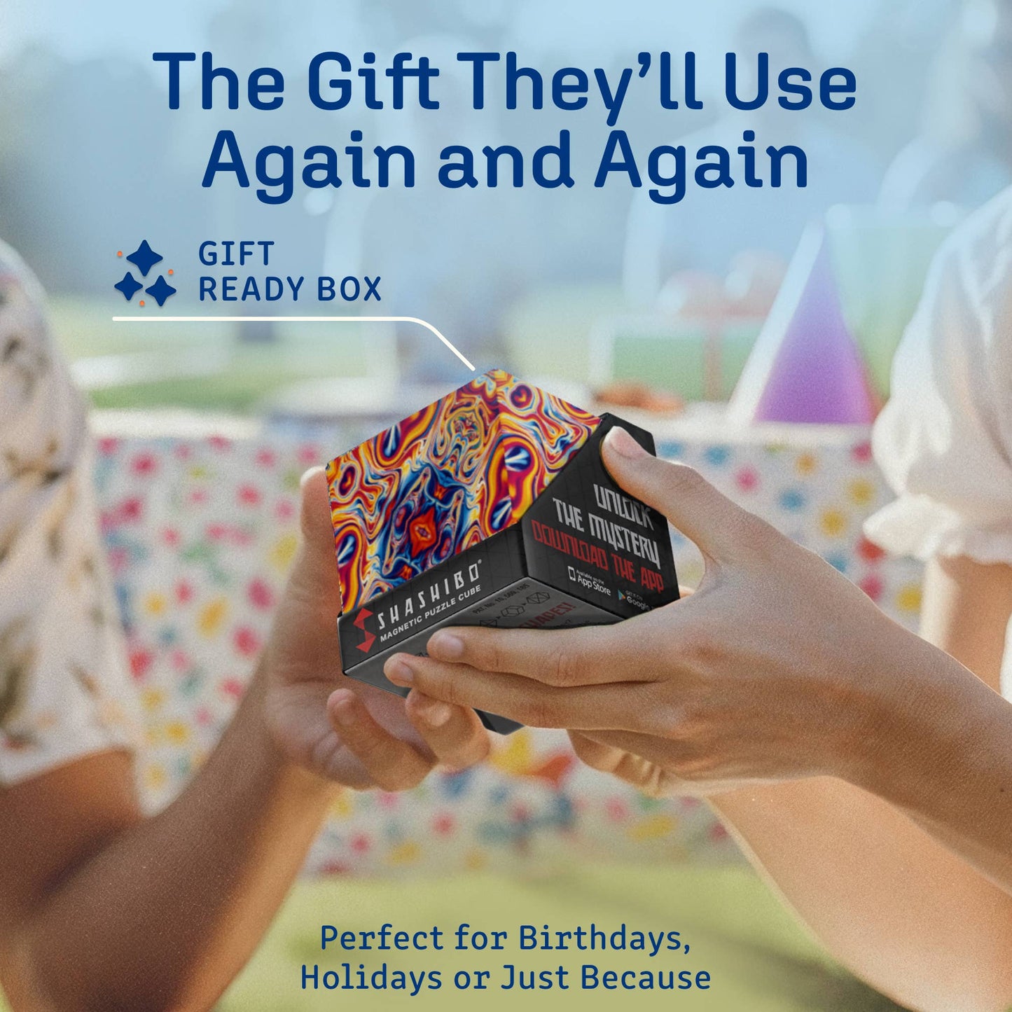 Shashibo Moon Magnetic Puzzle Cube STEM STEAM MESH