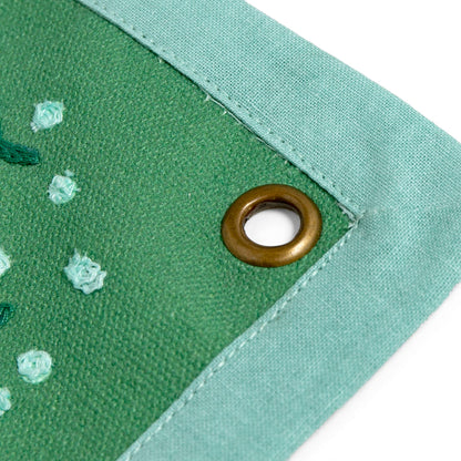 Sweet Simple Things of Life Embroidered Canvas Banner