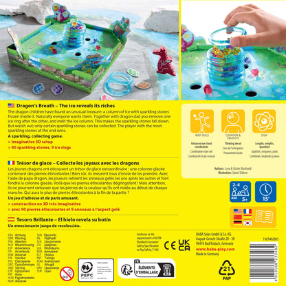 Dragon's Breath – Family Dexterity Board Game for Kids