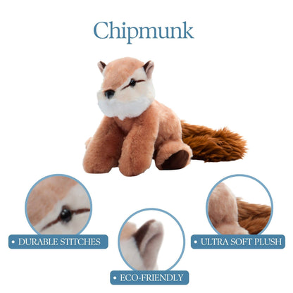 Wild Onez Chipmunk small 9"