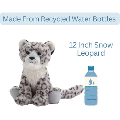 12" (28cm) Wild Onez Snow Leopard