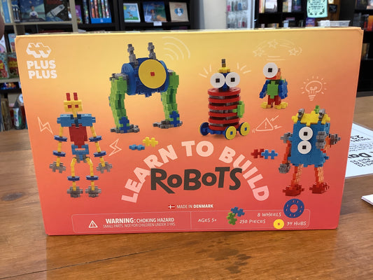PLUS PLUS LEARN TO BUILD ROBOTS