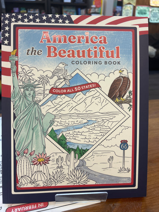 America the Beautiful - Coloring Book