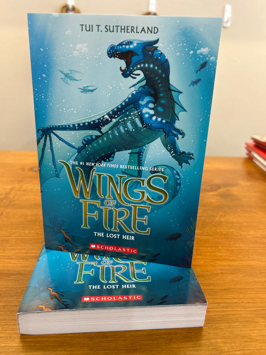 THE LOST HEIR WINGS OF FIRE BOOK 2, Paperback by: Tui Sutherland