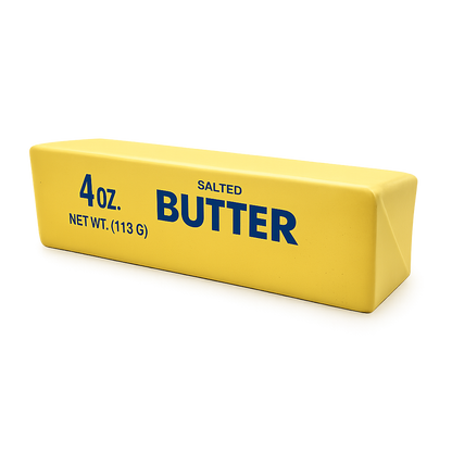 Fun Doh 6" Butter Stick Slow Rise Fidget Toy - 12/Display