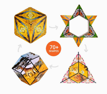 Shashibo Savanna Magnetic Puzzle Cube STEM STEAM MESH