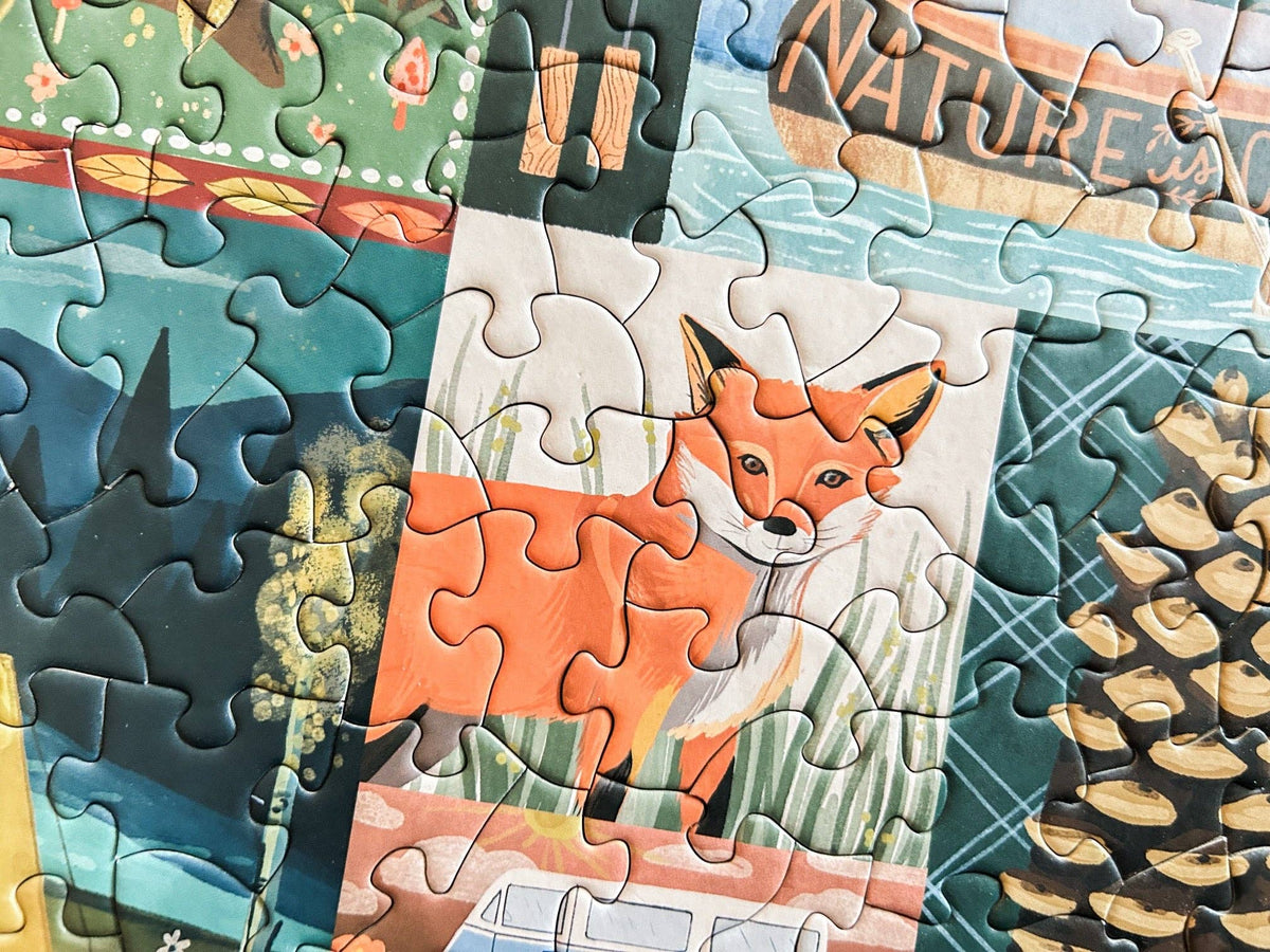 Let's Go Camping 500 Pc Puzzle