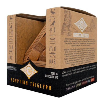 True Genius Egyptian Triglyph Puzzle