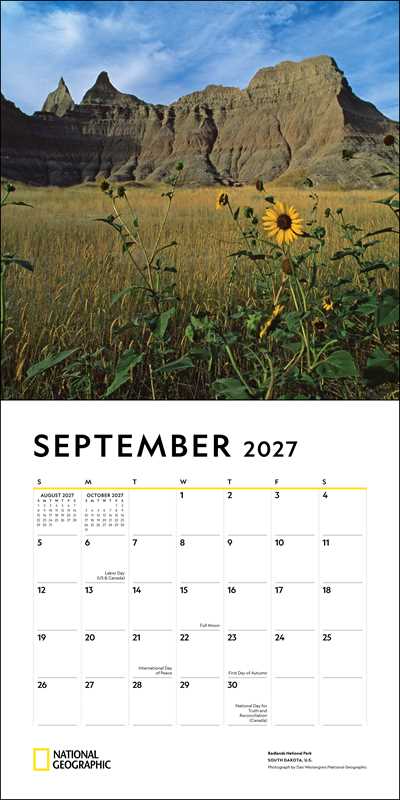 National Geographic: National Parks 2027 Wall Calendar by National Geographic