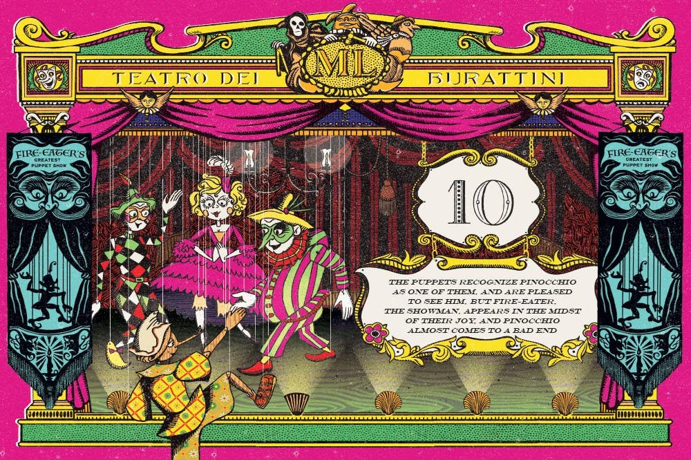 Adventures of Pinocchio: MinaLima Edition by Carlo Collodi
