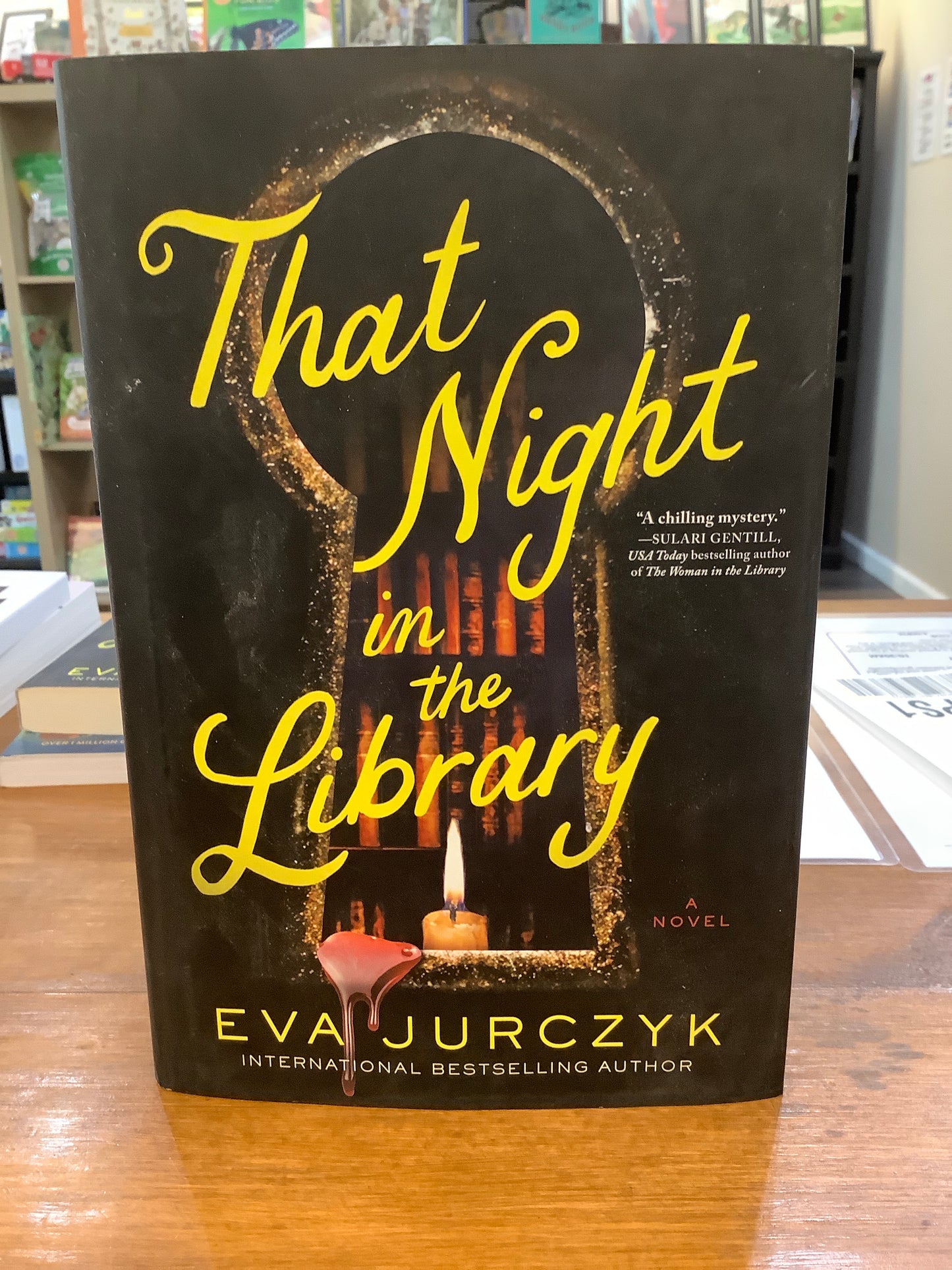 That Night in the Library by: Eva Jurczyk