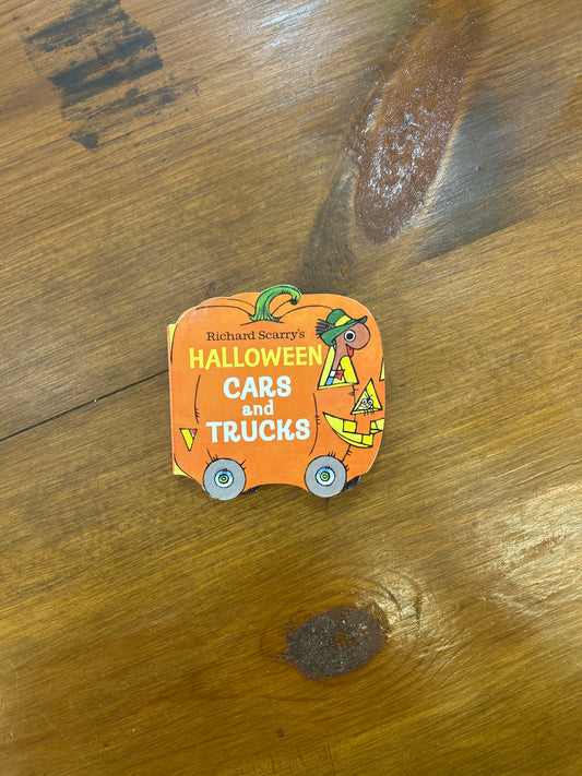 Richard Scarry’s Halloween Cars and Trucks Mini Board Book