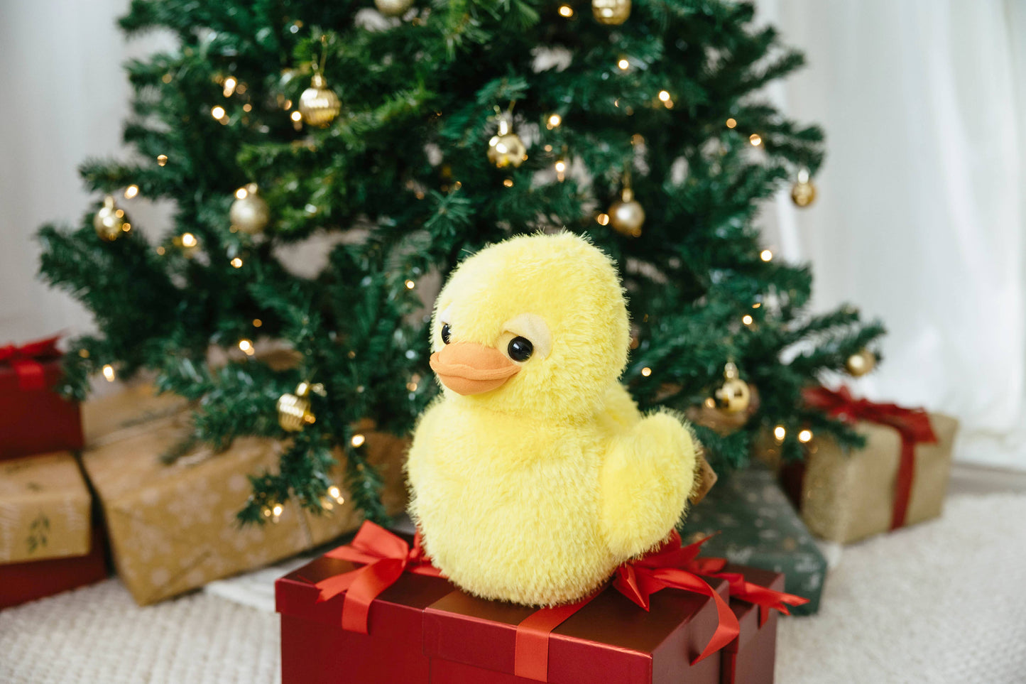 Fuzzles Plush Yellow Rubber Duck Farm/Barnyard Animal