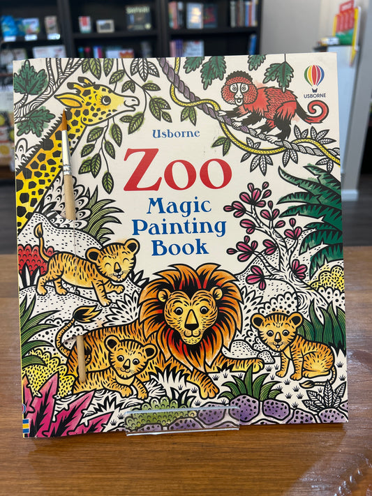 Zoo Magic Painting Book