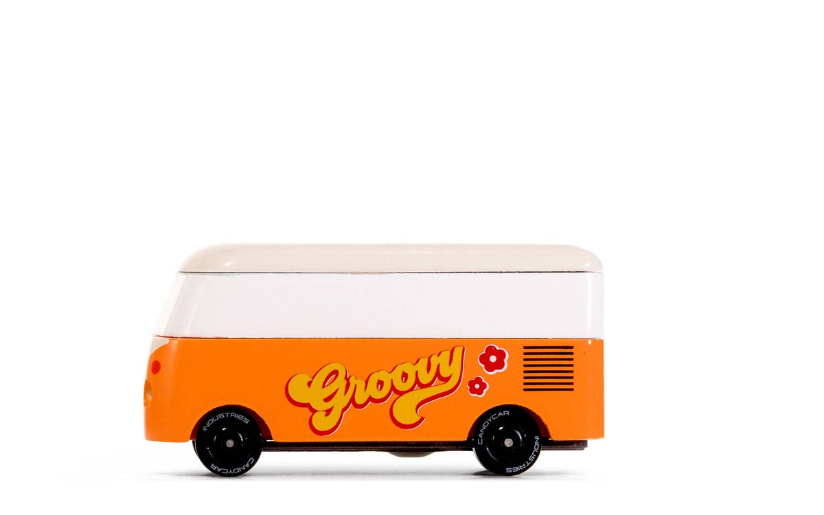 VW T1 Groovy Orange