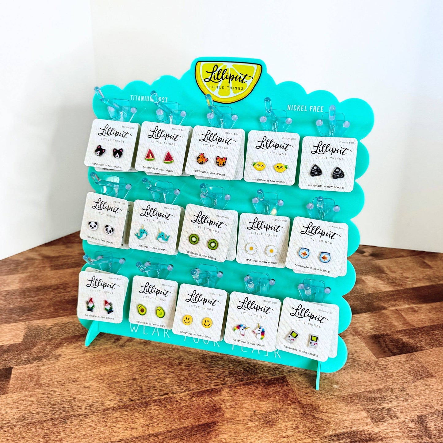 Acrylic Earring Display