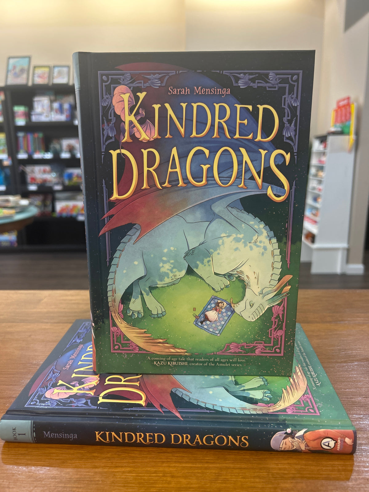Kindred Dragons, Book 1 (GRAPHIC) By Sarah Mensinga
