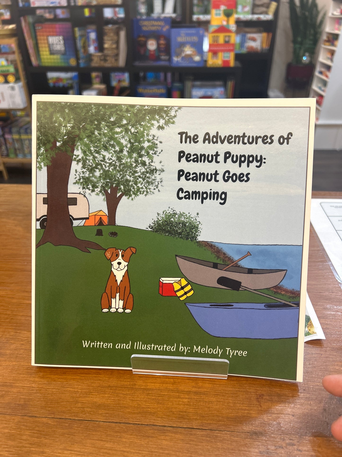 The Adventures of Peanut Puppy: Peanut Goes Camping