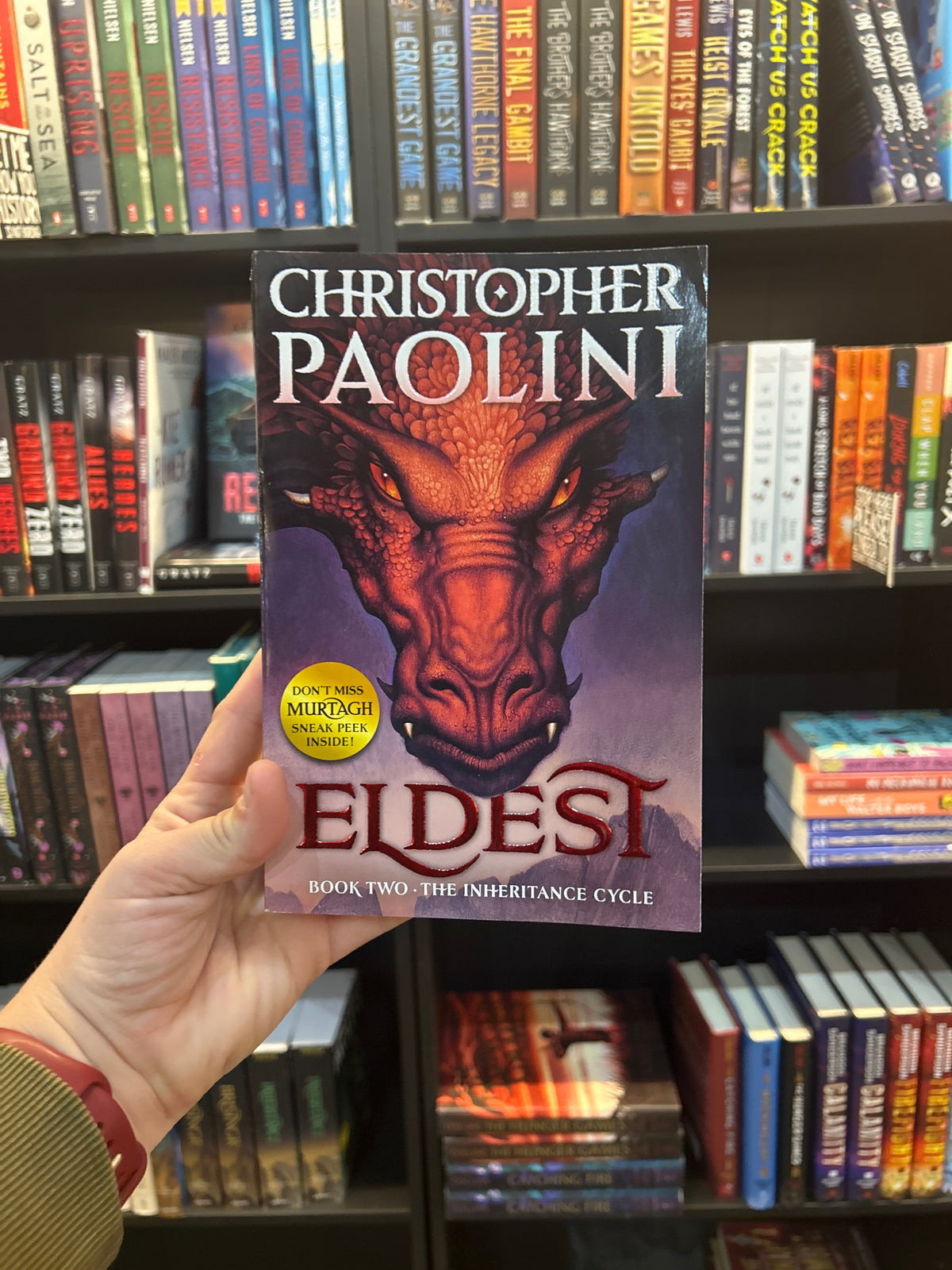 Eldest by: Christopher Paolini