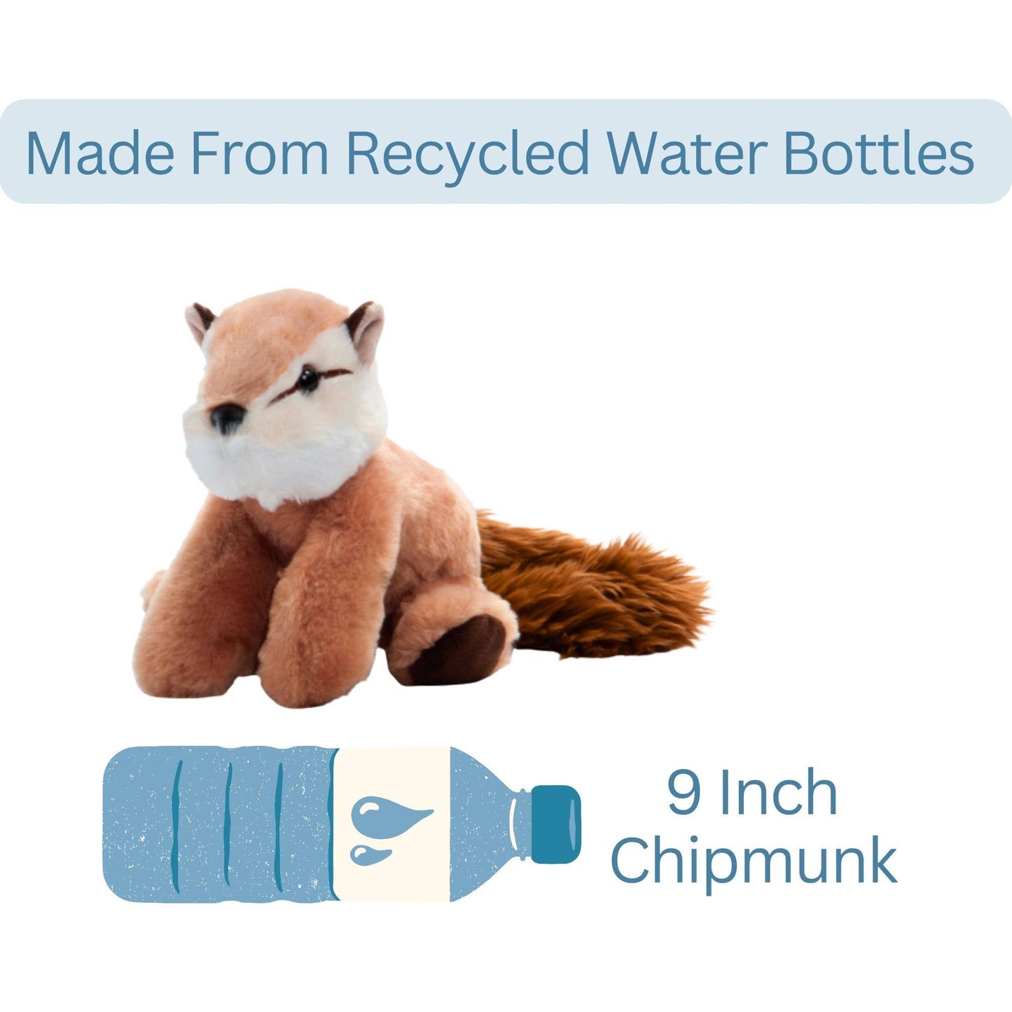 Wild Onez Chipmunk small 9"