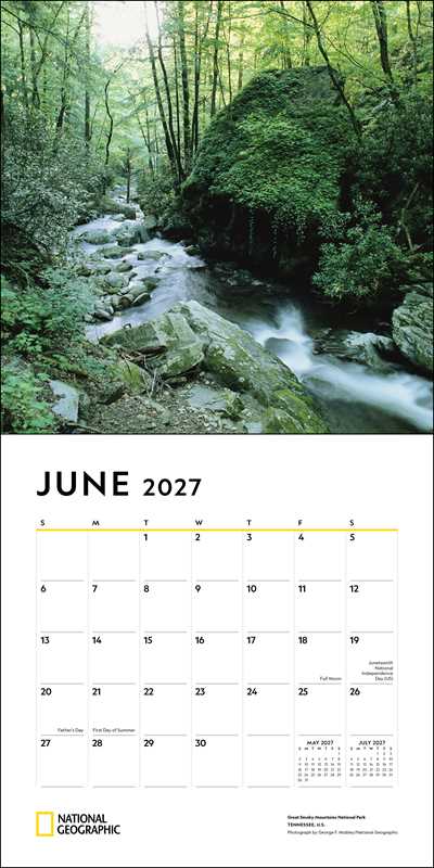 National Geographic: National Parks 2027 Wall Calendar by National Geographic