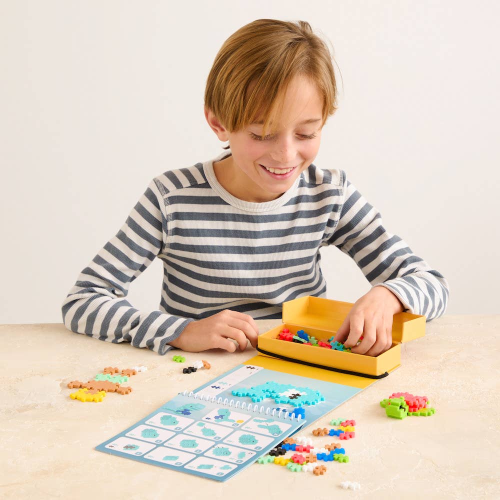 Puzzle By Number Activity Pad - Ocean