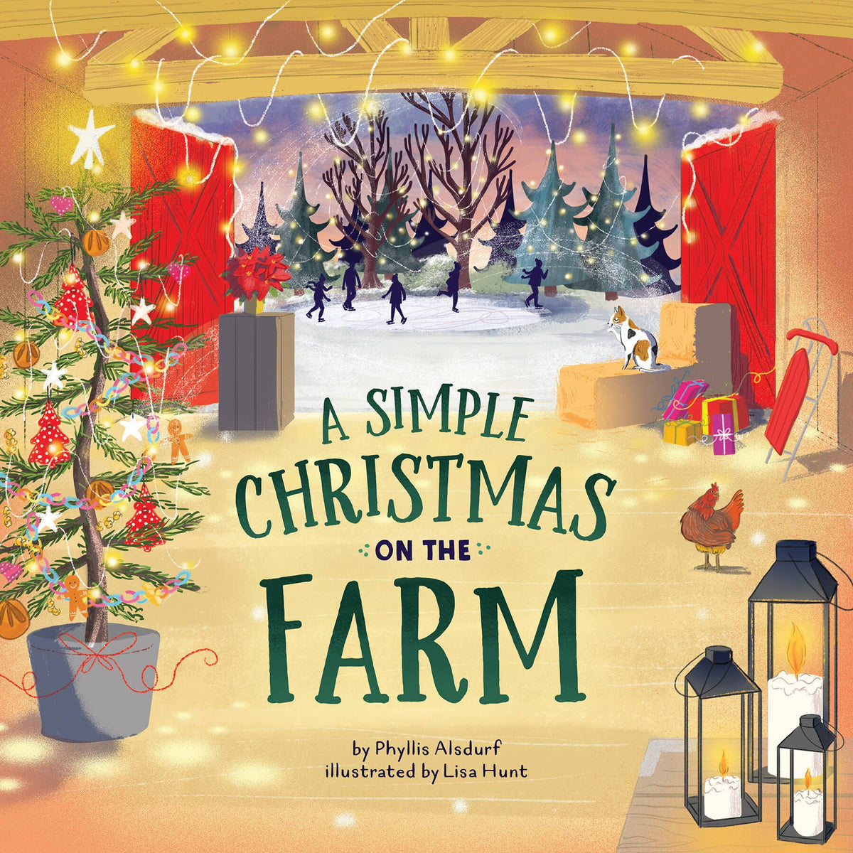 A Simple Christmas On The Farm | Hardcover Picture Book