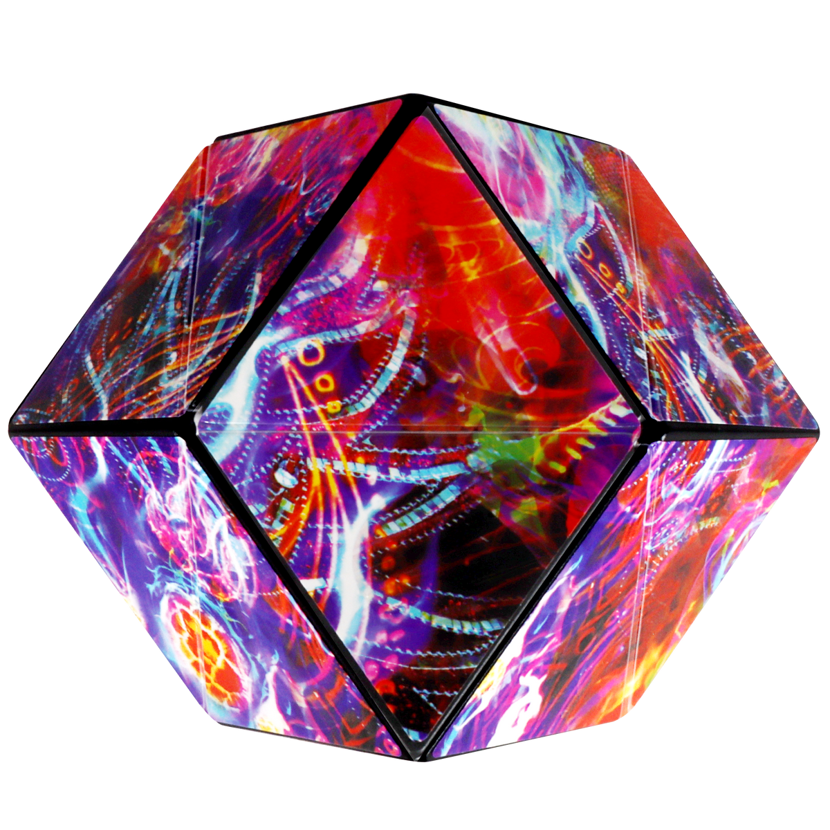 Shashibo Fire Goddess Magnetic Puzzle Cube STEM STEAM MESH