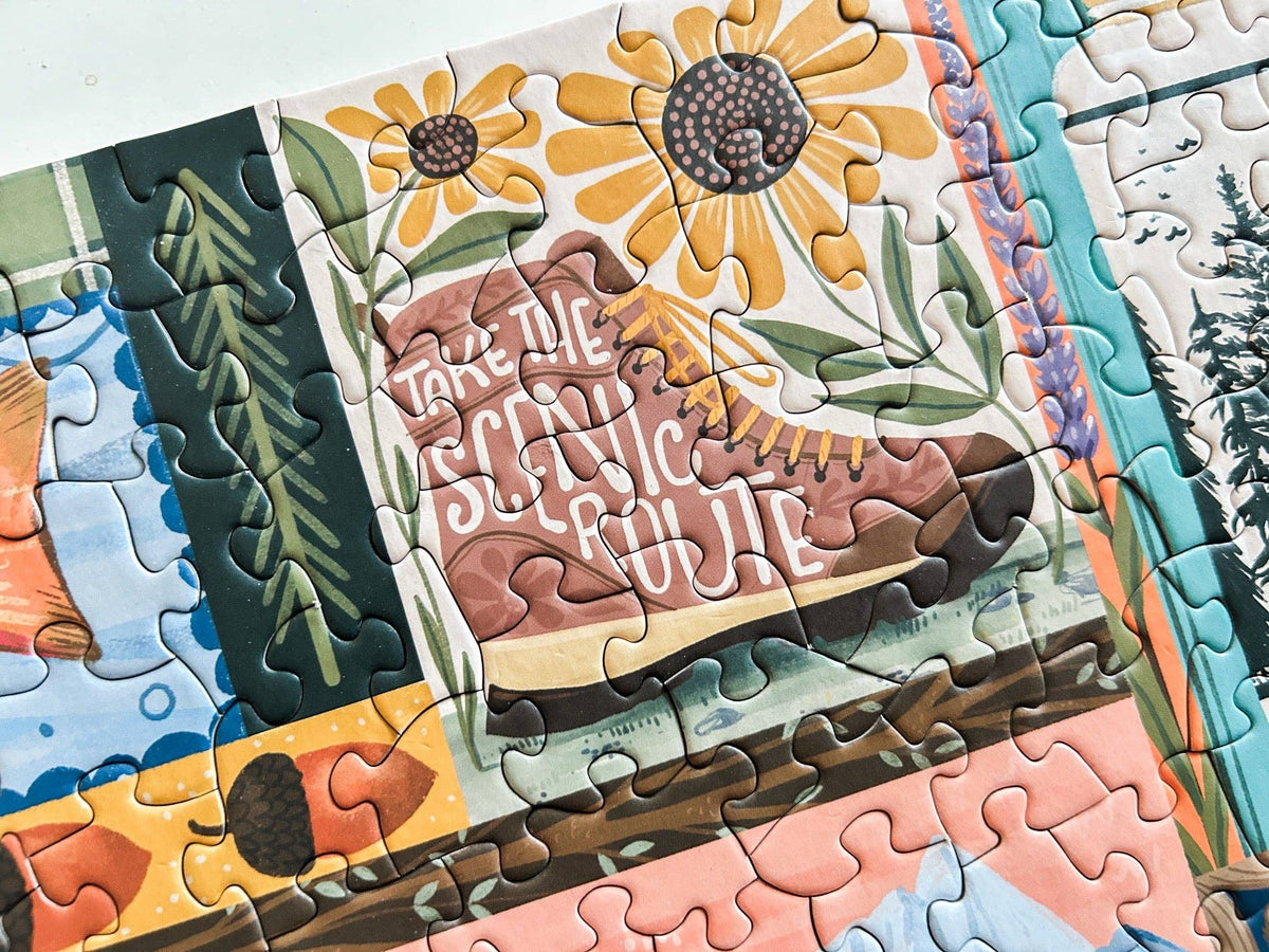 Let's Go Camping 500 Pc Puzzle