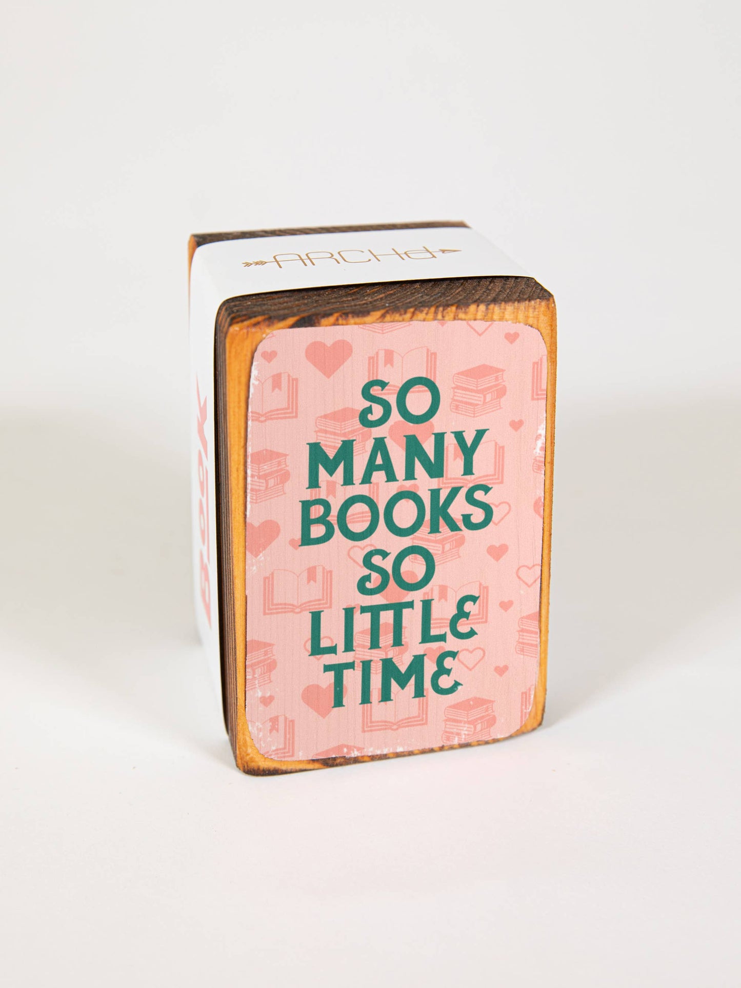 So Many Books So Little Time Bookend (sold individually)