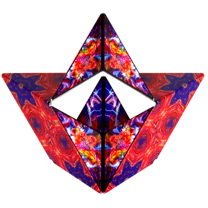 Shashibo Fire Goddess Magnetic Puzzle Cube STEM STEAM MESH