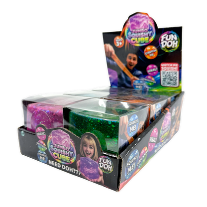Fun Doh JUMBO Squishy Cube Assortment -