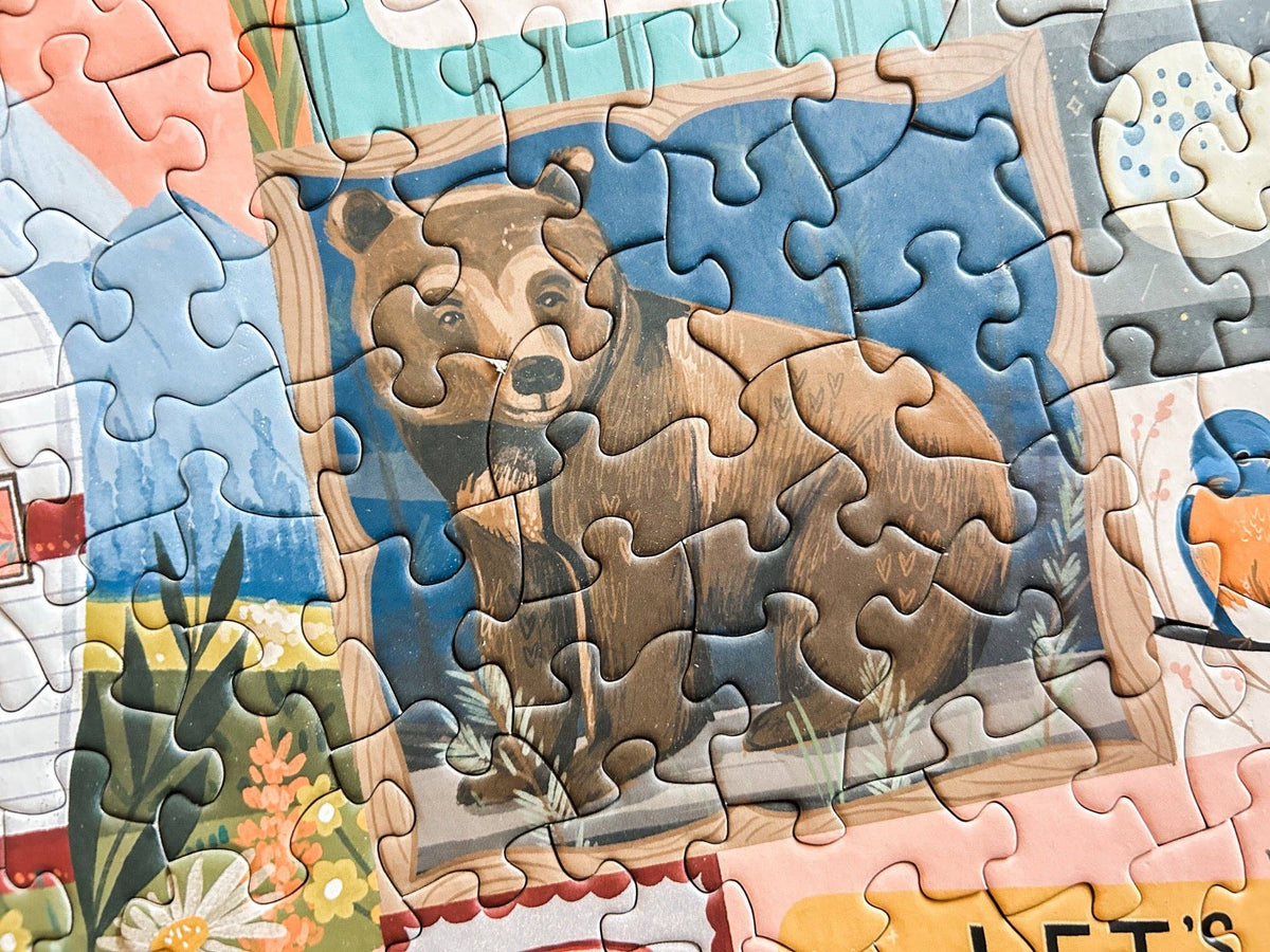 Let's Go Camping 500 Pc Puzzle