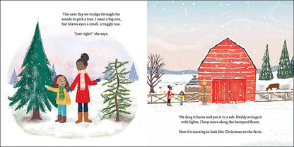 A Simple Christmas On The Farm Picture Book