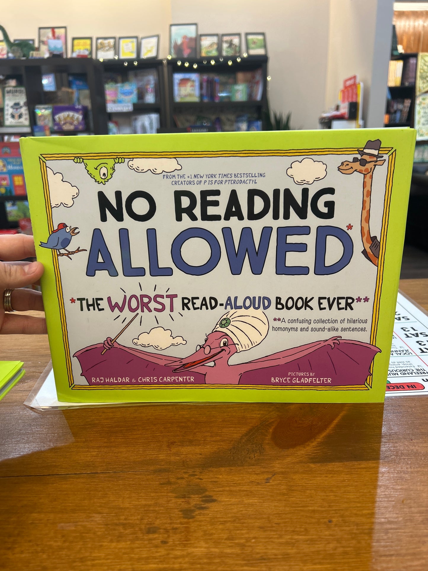 No Reading Aloud by: Raj Haldar & Chris Carpenter