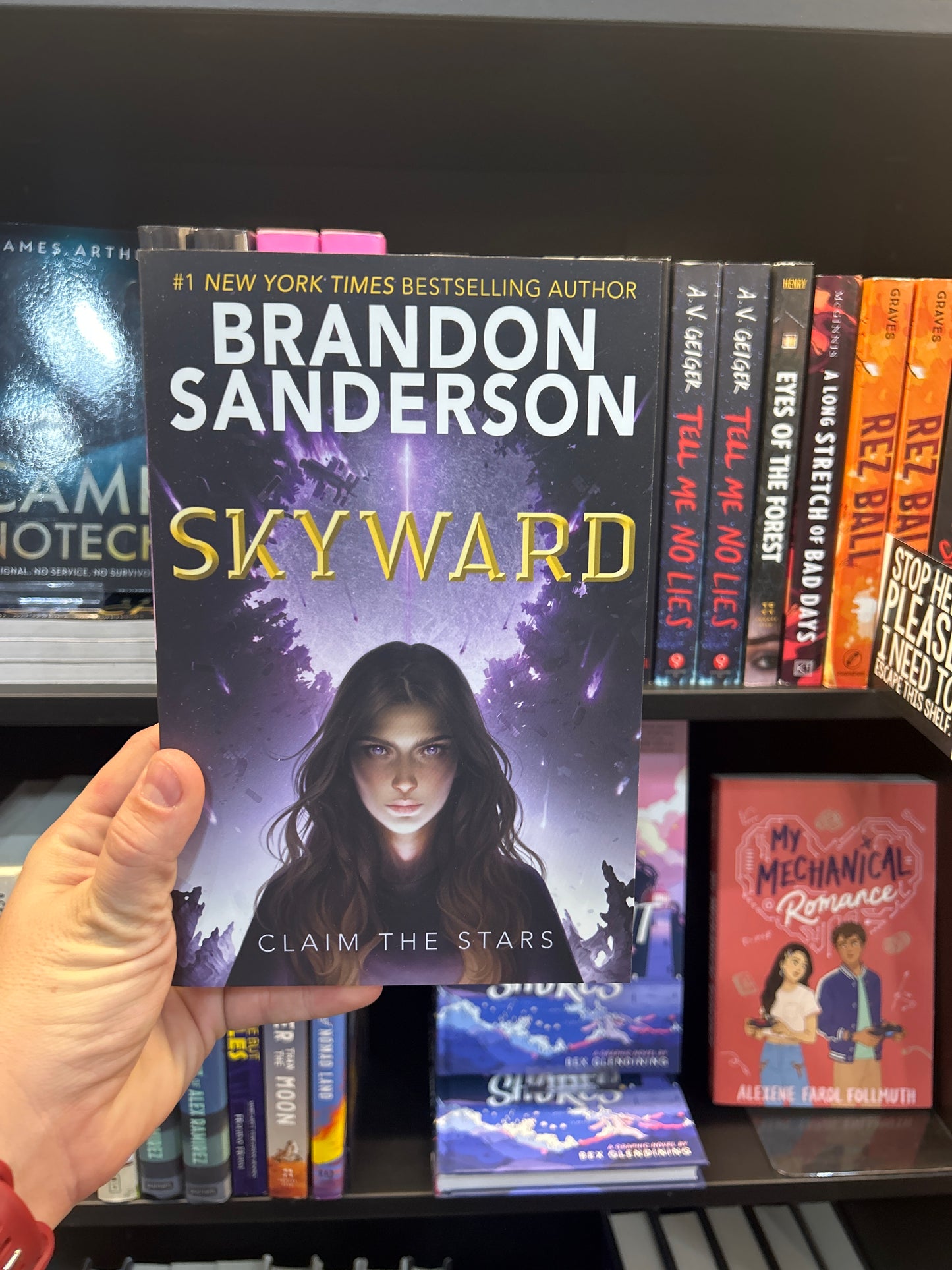 Skyward by: Brandon Sanderson