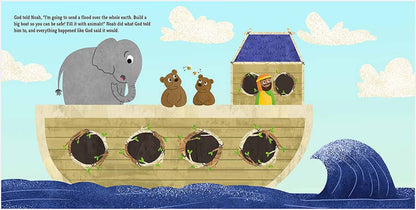 Lift-The-Flap Bible Stories For Young Children Board Book