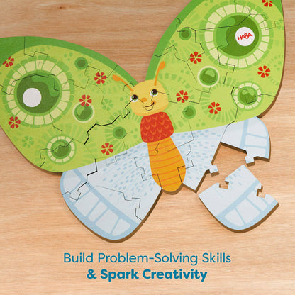 Butterfly 2-in-1 Wooden Puzzle
