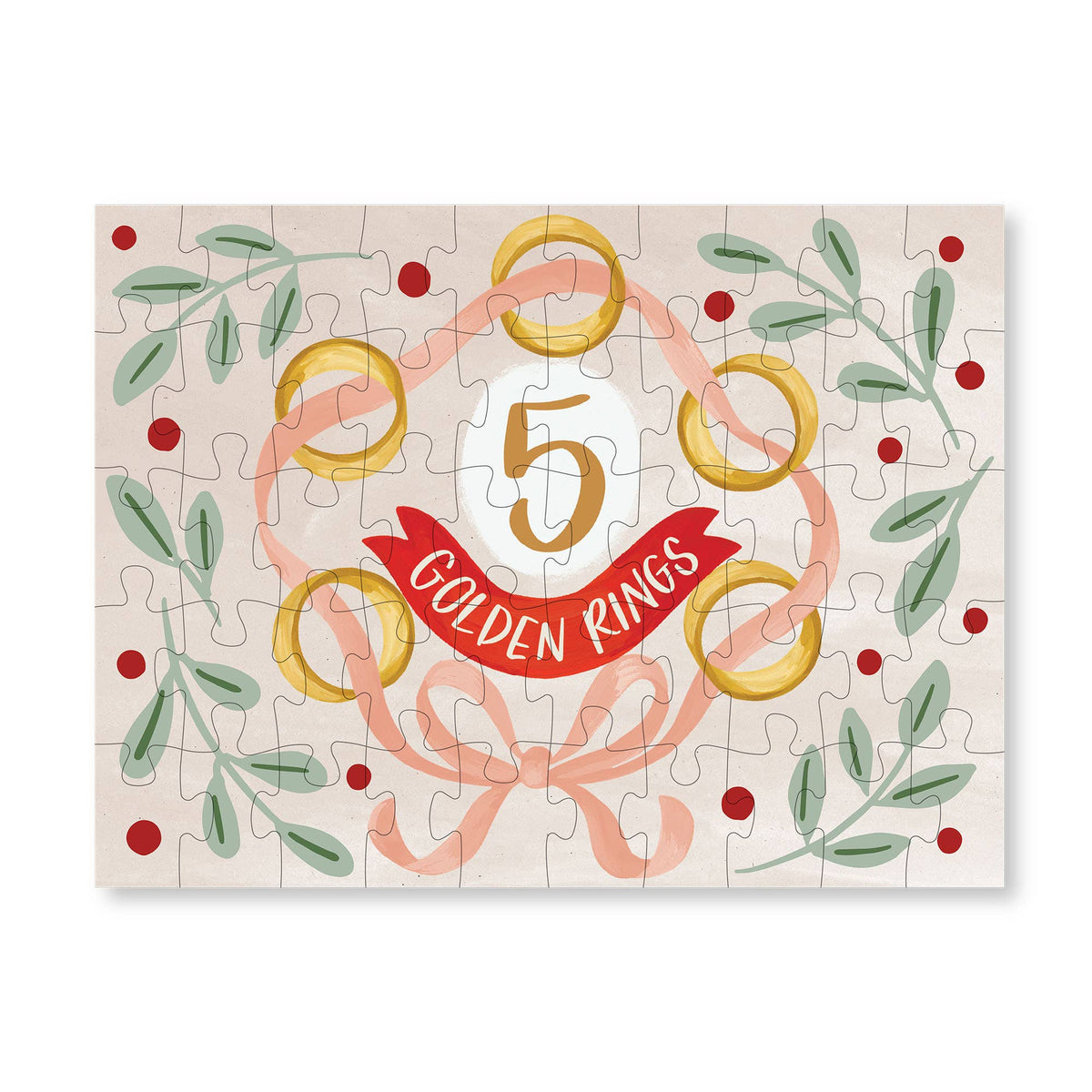 12 Days of Christmas - 50 Piece Jigsaw Puzzles - Set of 12