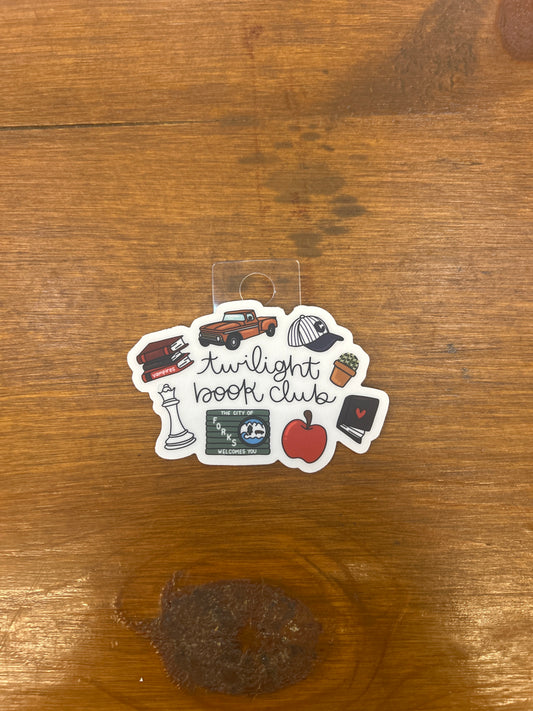 Twilight Book Club Sticker