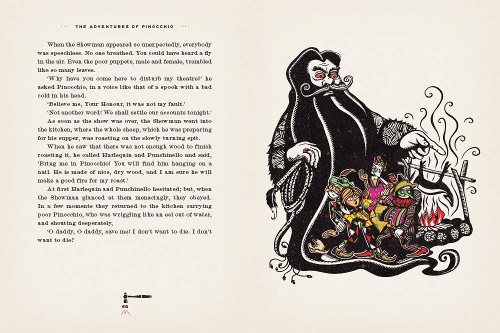 Adventures of Pinocchio: MinaLima Edition by Carlo Collodi